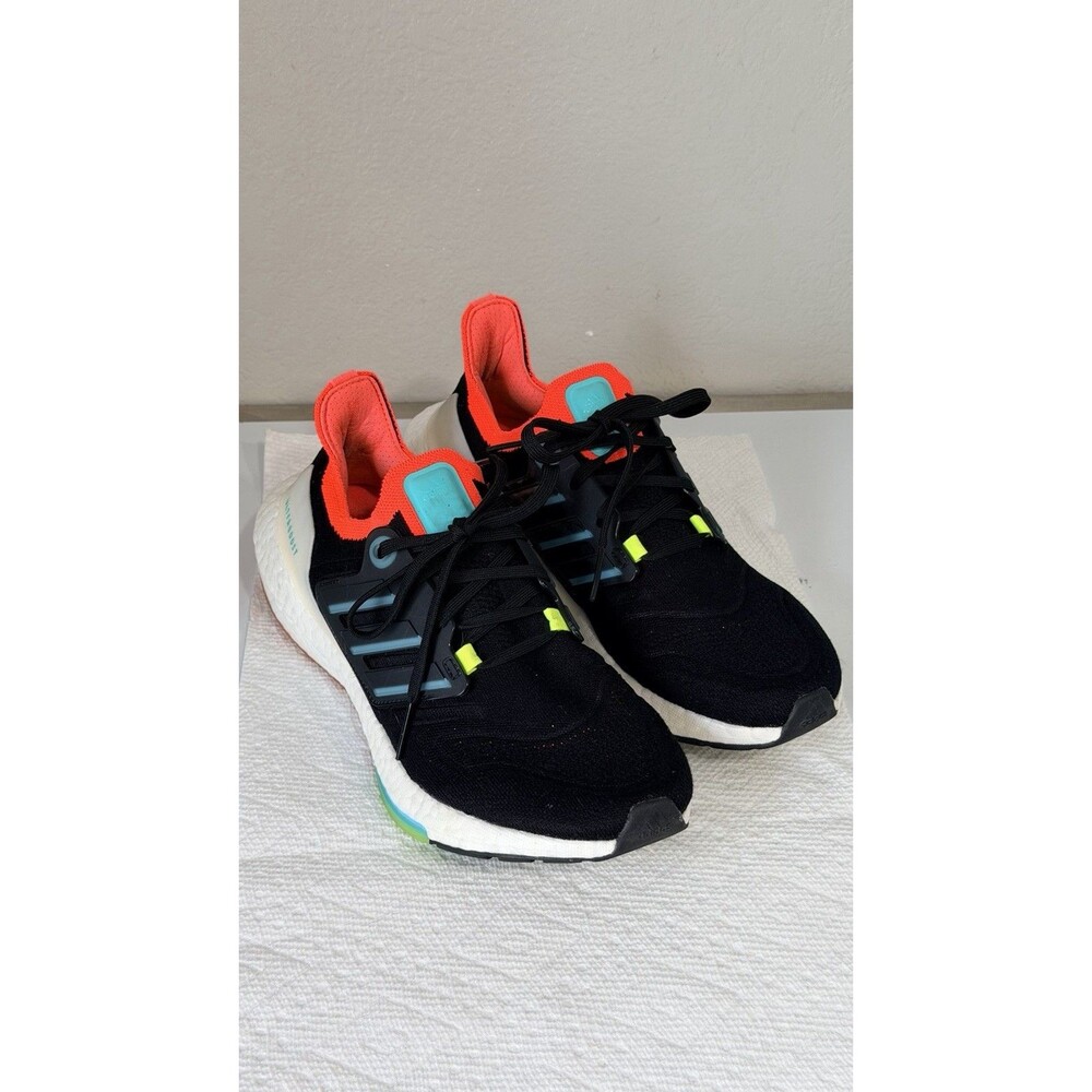 Adidas UltraBoost 22 Black Sky Rush Turbo Women’s Size 8.5 GY8681